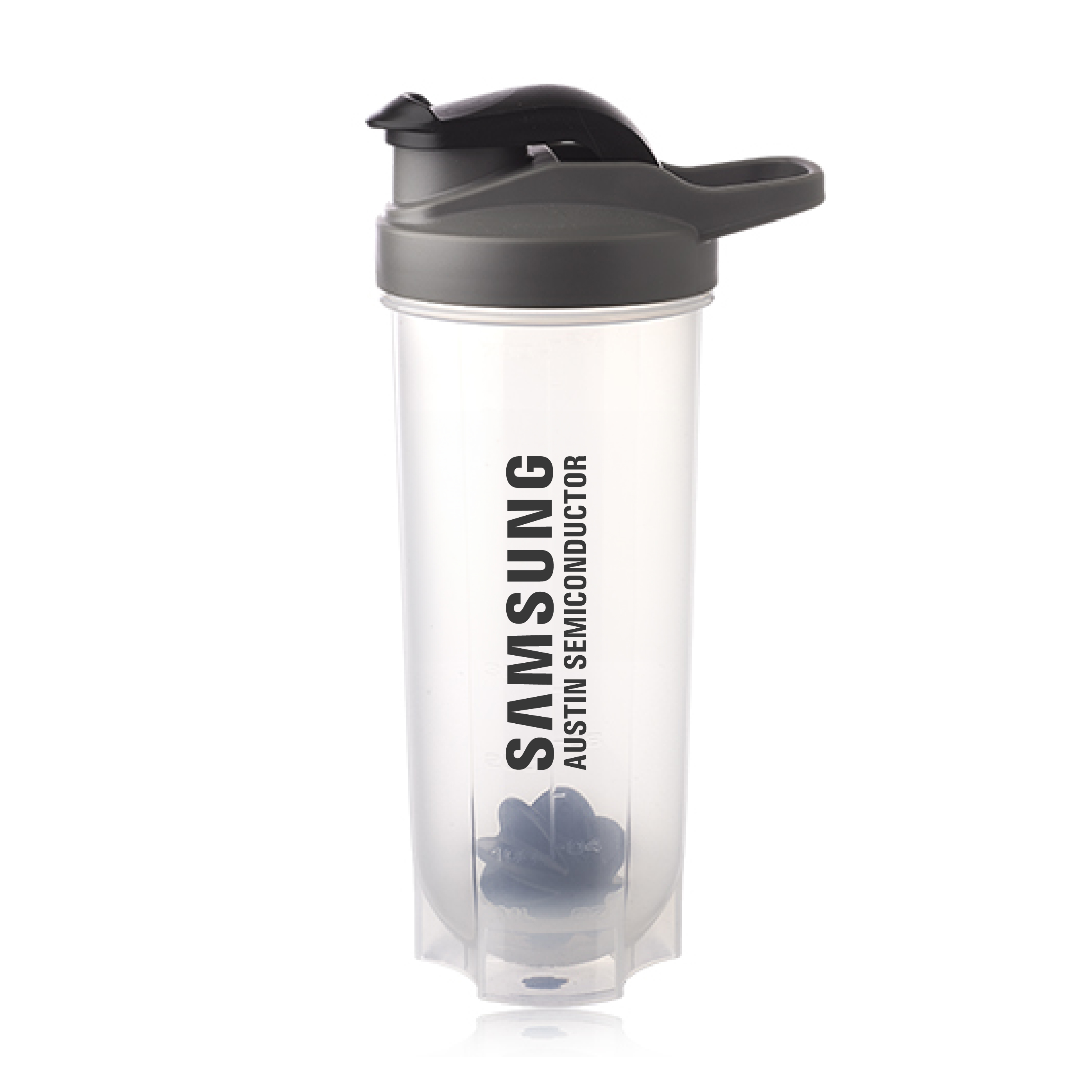 24 oz. Plastic Shaker Bottle with Mixer