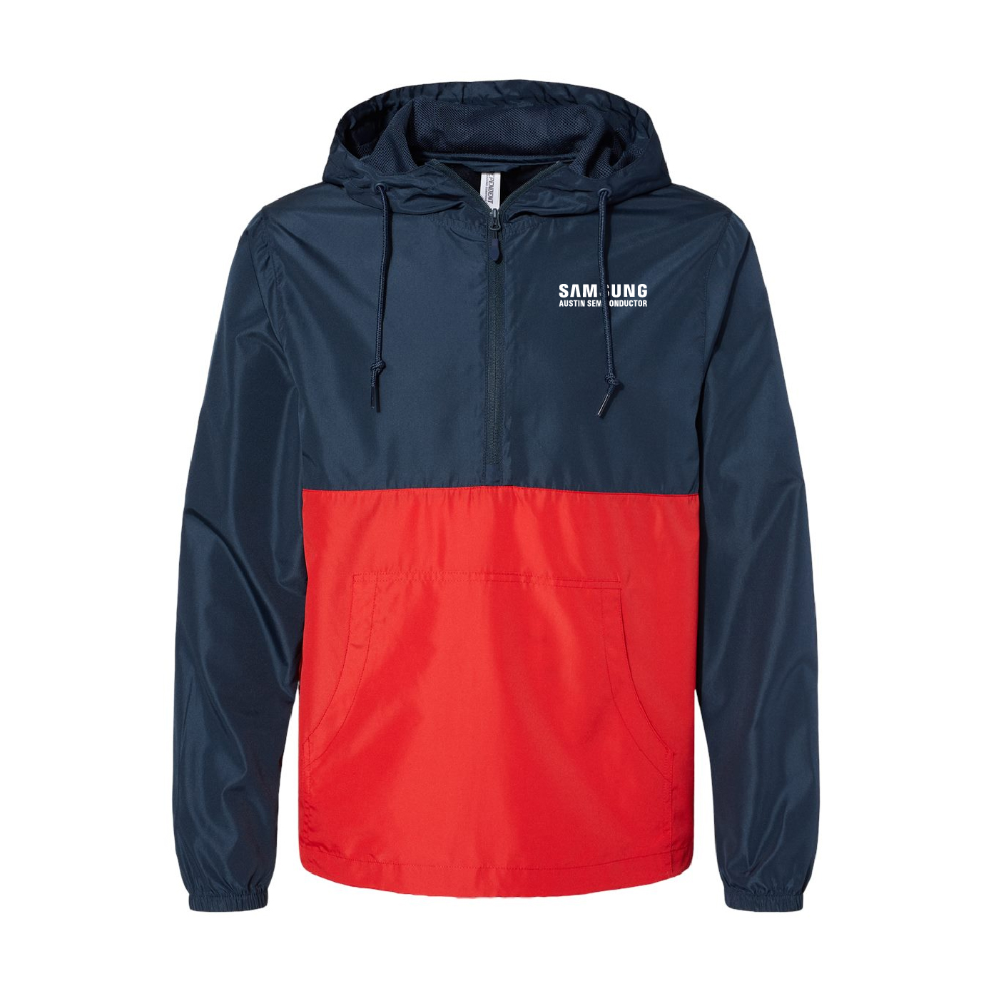 Independent Trading Co. Lightweight Quarter-Zip Windbreaker Pullover Jacket